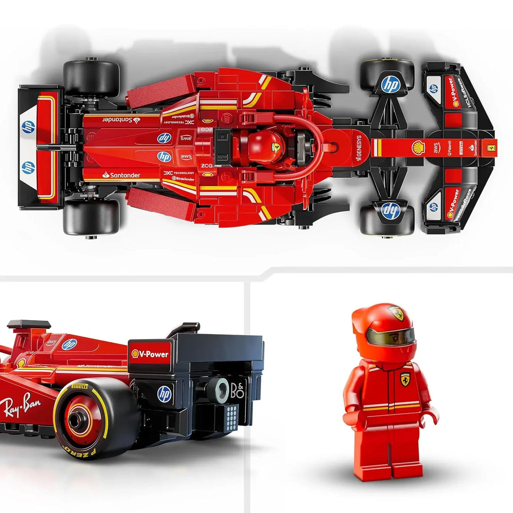 LEGO Speed Champions 77242 Ferrari SF-24 F1® Race Car Building Set | 2024 Ferrari Formula 1 Toy for Ages 10+ - Naivri