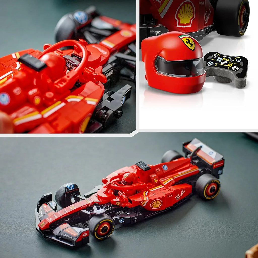 LEGO Speed Champions 77242 Ferrari SF-24 F1® Race Car Building Set | 2024 Ferrari Formula 1 Toy for Ages 10+ - Naivri