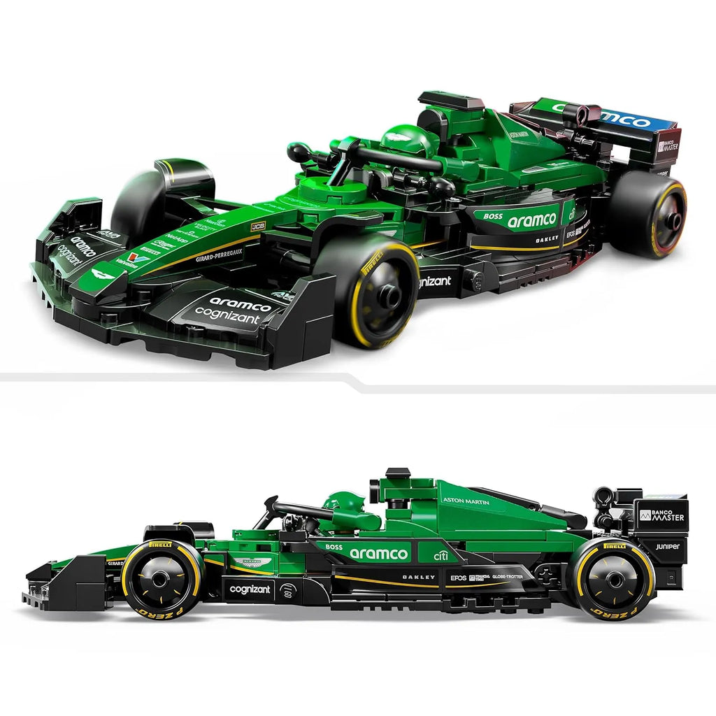 LEGO Speed Champions 77245 Aston Martin Aramco F1® AMR24 Race Car – 2024 Formula 1 Building Set for Ages 10+ - Naivri