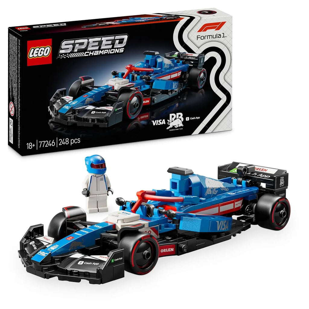 Lego Speed Champions 77246 Visa Cash App RB VCARB 01 F1® Race Car - Naivri