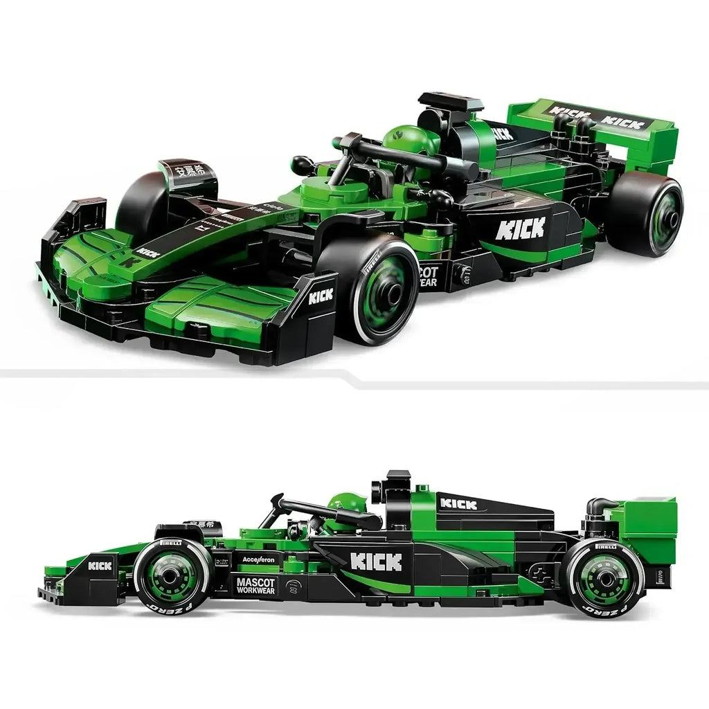 LEGO Speed Champions 77247 KICK Sauber F1® Team C44 Race Car – 2024 Formula 1 Building Set for Kids 10+ - Naivri