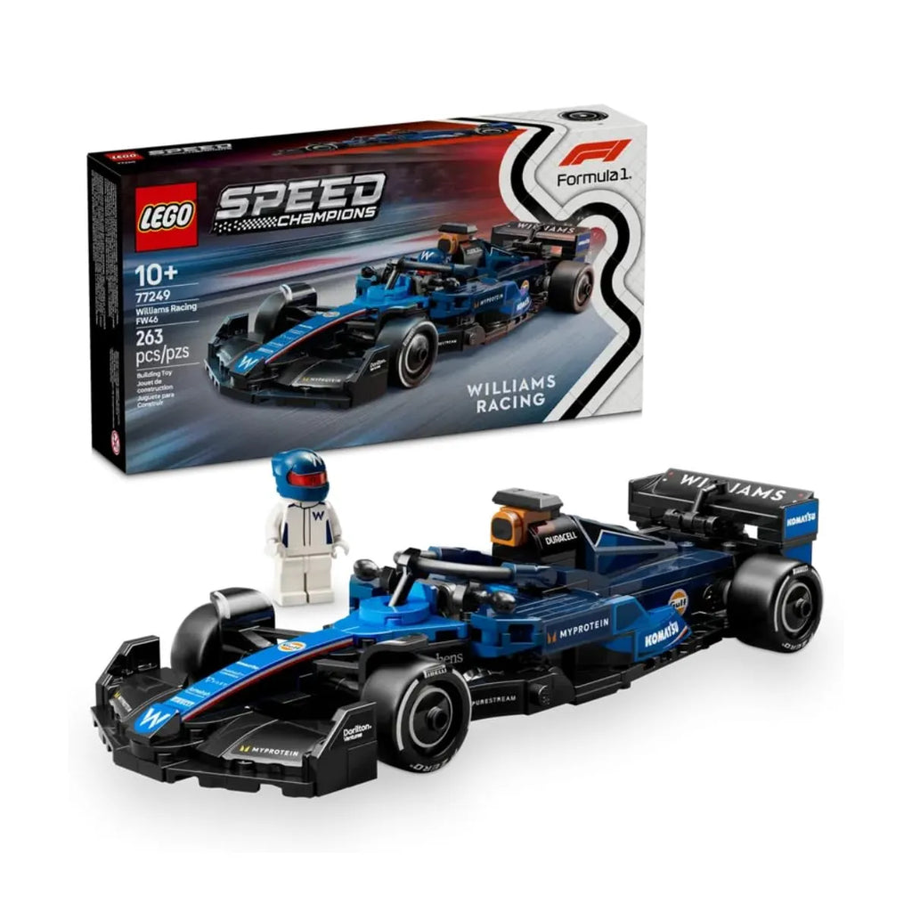 LEGO Speed Champions 77249 Williams Racing FW46 F1® Car – 2024 Formula 1 Race Car Building Set for Kids 10+ - Naivri