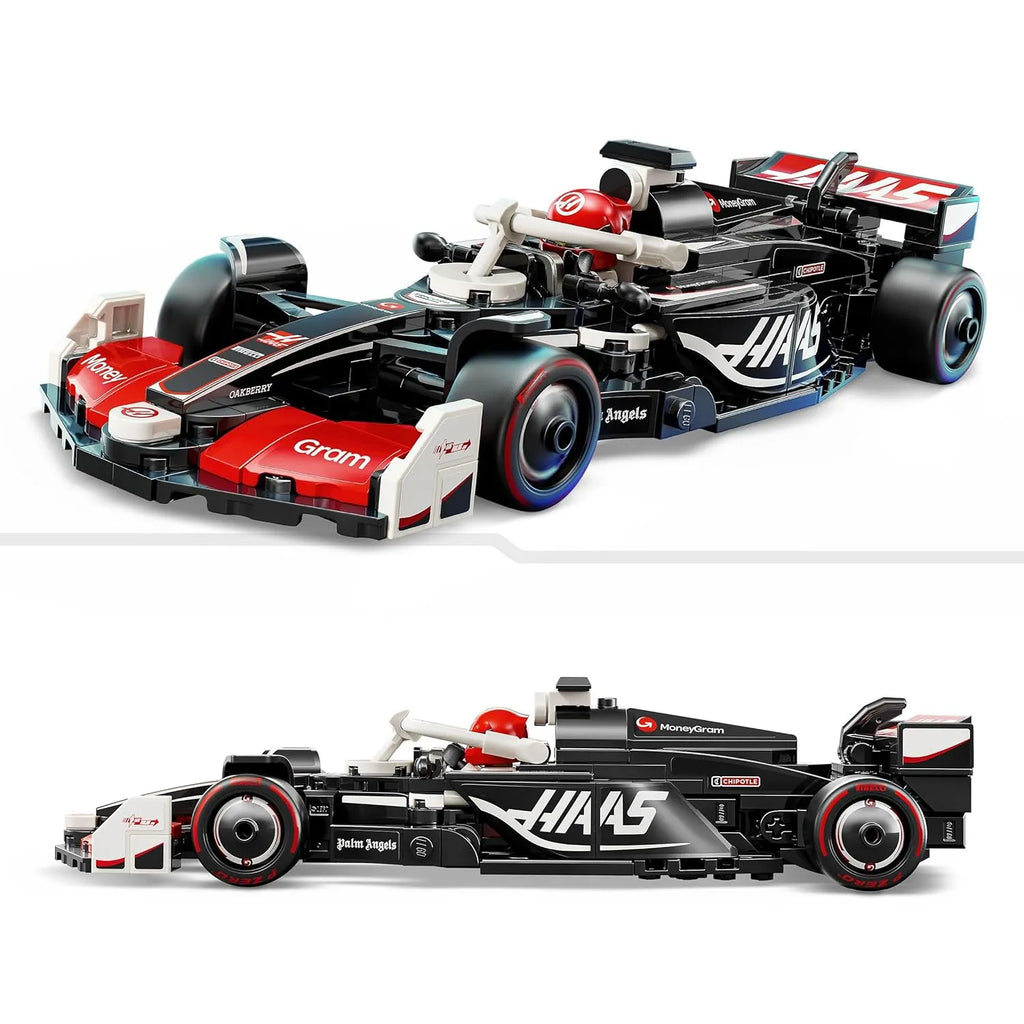 LEGO Speed Champions 77250 MoneyGram Haas F1® VF-24 Race Car Building Set for Kids 10+ | Formula 1 Toy - Naivri