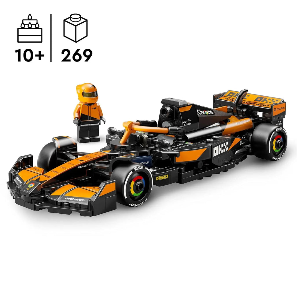 Lego Speed Champions 77251 McLaren F1® Team MCL38 Race Car - Naivri