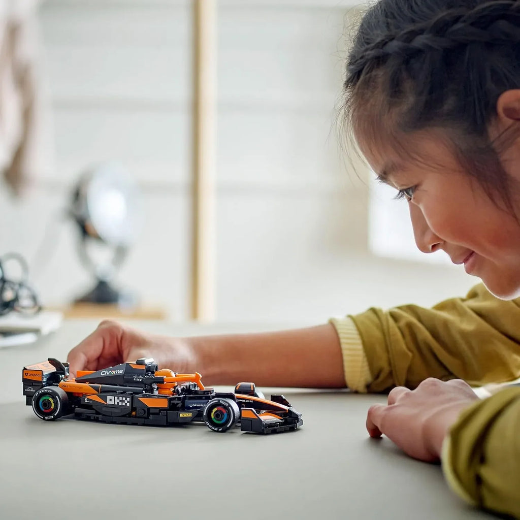 LEGO Speed Champions 77251 McLaren F1® Team MCL38 Race Car Set – 2024 Formula 1 Building Toy for Ages 10+ - Naivri