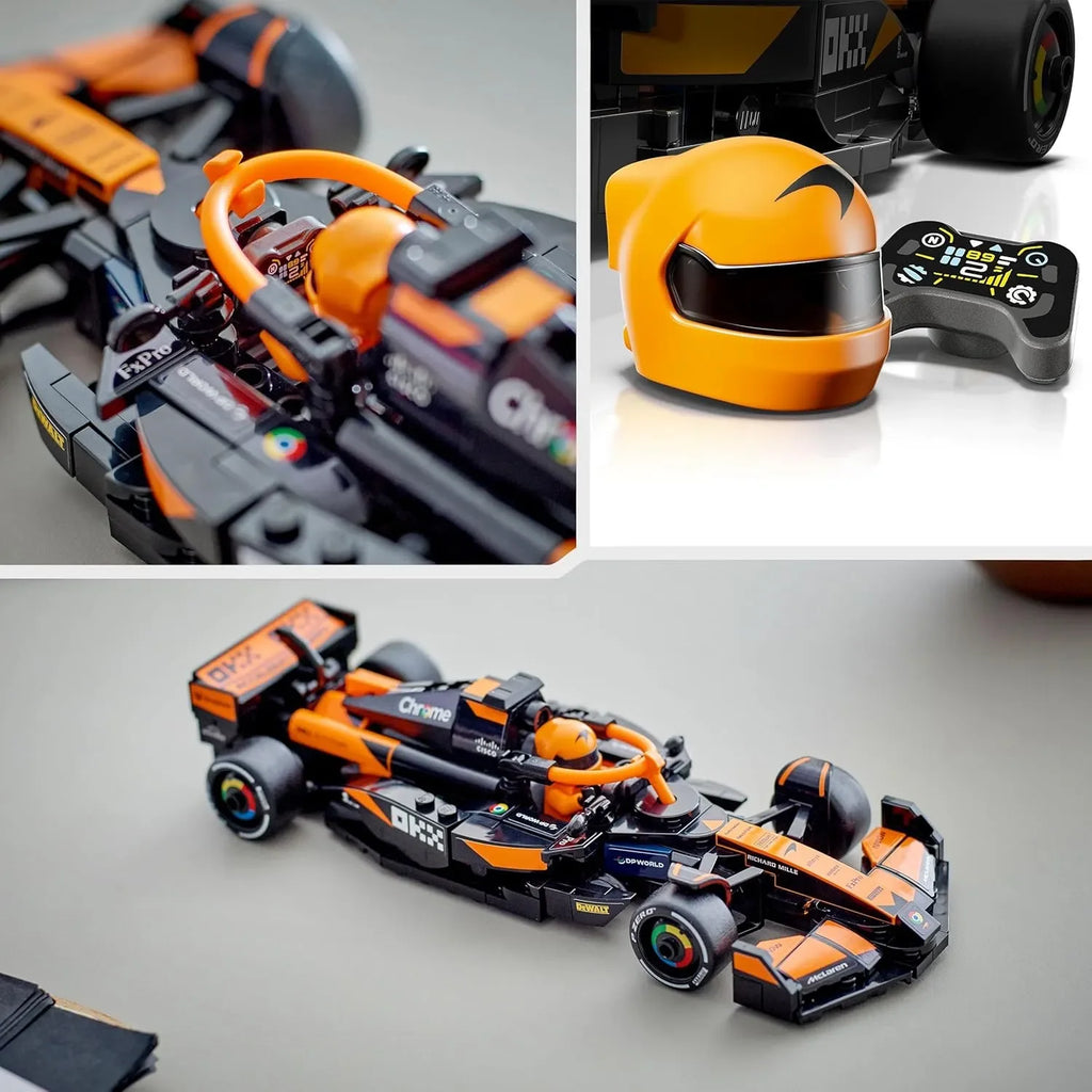LEGO Speed Champions 77251 McLaren F1® Team MCL38 Race Car Set – 2024 Formula 1 Building Toy for Ages 10+ - Naivri