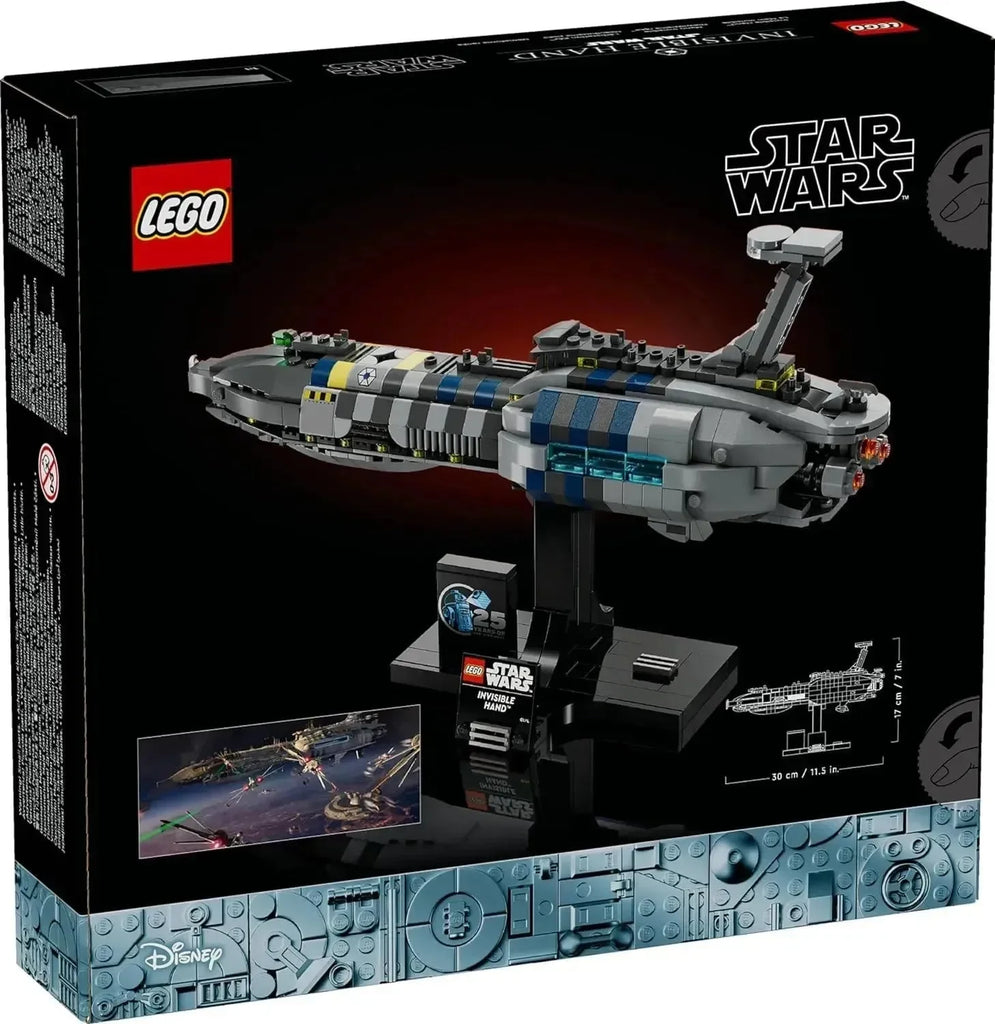 LEGO Star Wars 75377 Invisible Hand Building Set – Iconic Starship Model for Fans and Collectors - Naivri