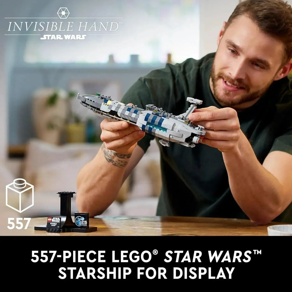 LEGO Star Wars 75377 Invisible Hand Building Set – Iconic Starship Model for Fans and Collectors - Naivri