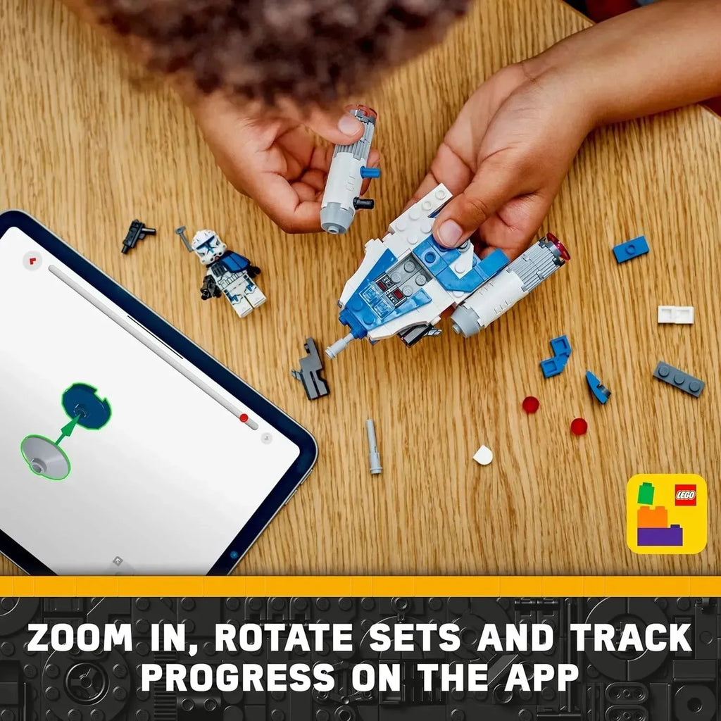 LEGO Star Wars 75391 Captain Rex Y-Wing Microfighter – Iconic Star Wars Fun for Kids and Collectors - Naivri