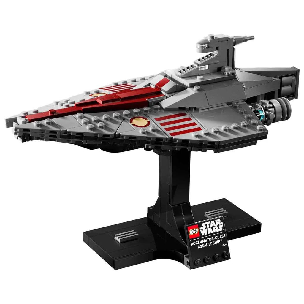LEGO Star Wars Acclamator Starship 75404 – Mid-Scale Build & Display Model for Adults 18+ - Naivri
