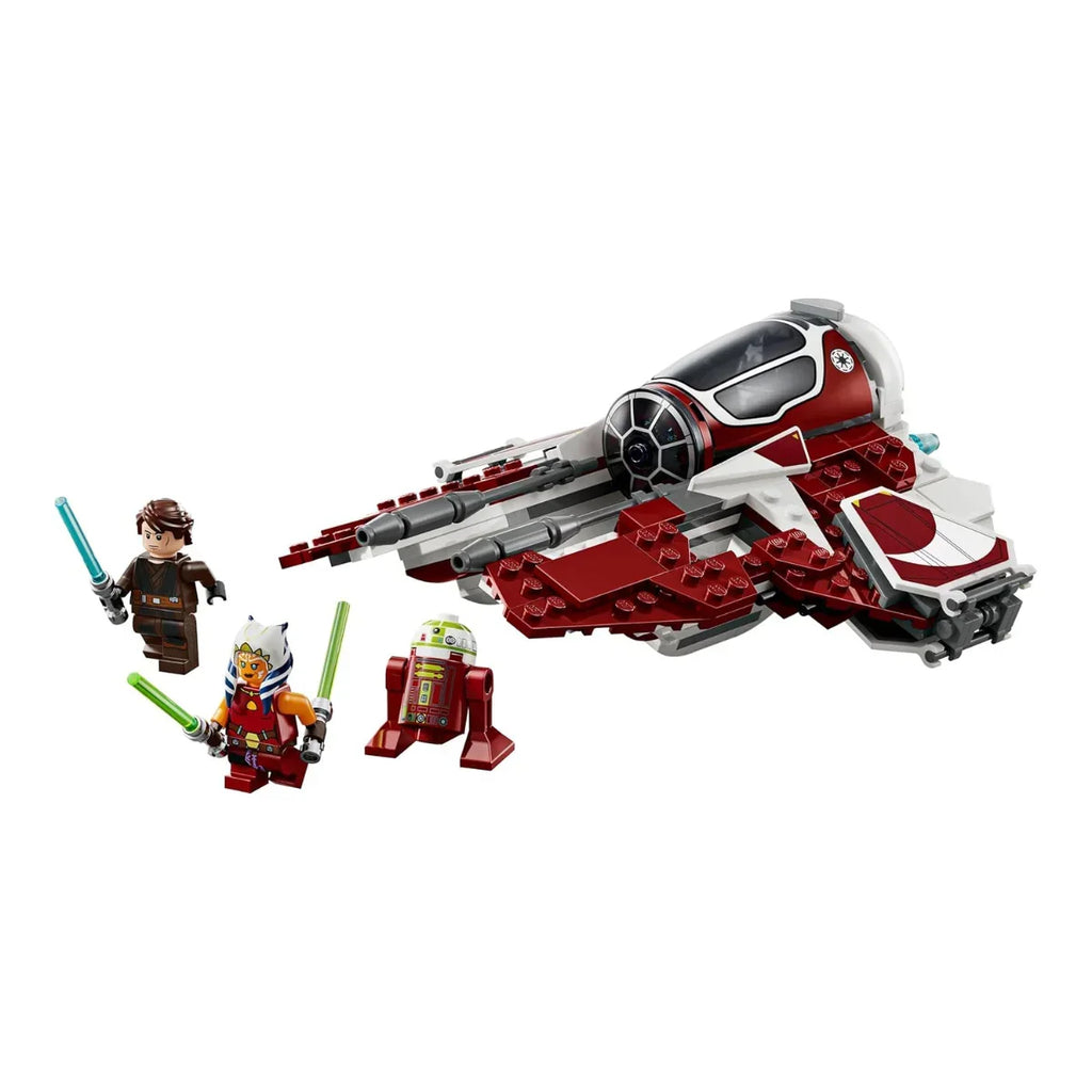 Lego Star Wars Ahsoka’s Jedi Interceptor Starfighter Building Toy 75401 – A Galactic Gift for Star Wars Fans Aged 8+ - Naivri