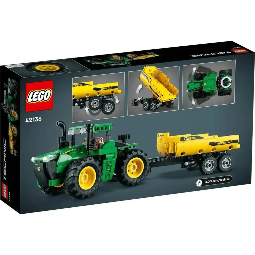 LEGO Technic 42136 John Deere 9620R 4WD Tractor – Realistic Tractor Building Set for Kids and Hobbyists - Naivri