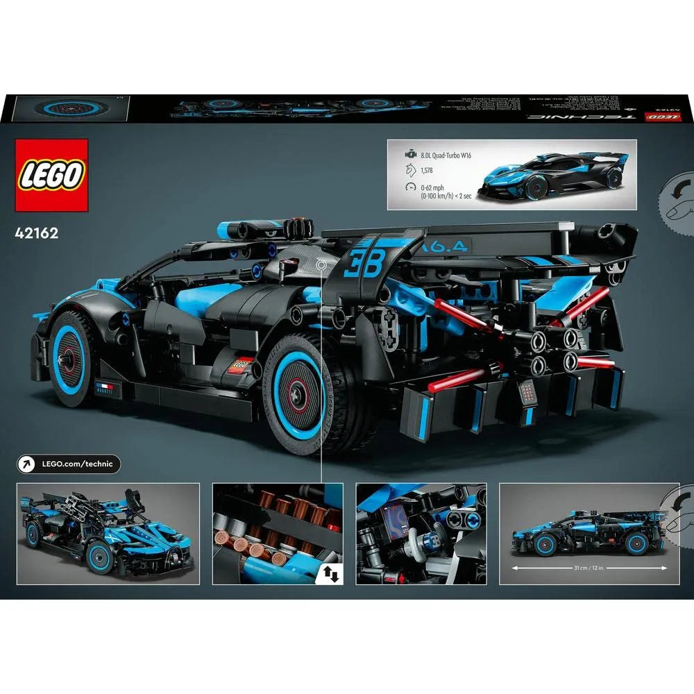 Lego Technic 42162 Bugatti Bolide Agile Blue - Naivri