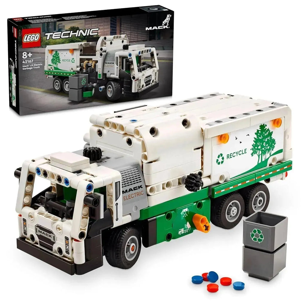 Lego Technic 42167 Mack® LR Electric Garbage Truck - Naivri