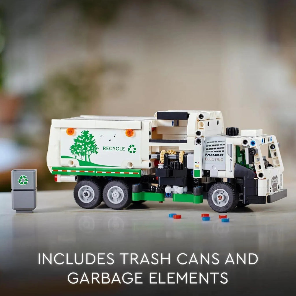 Lego Technic 42167 Mack® LR Electric Garbage Truck - Naivri