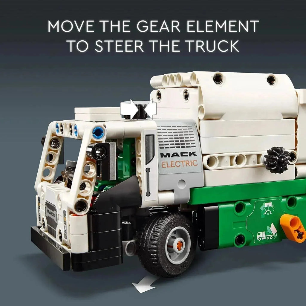 Lego Technic 42167 Mack® LR Electric Garbage Truck - Naivri
