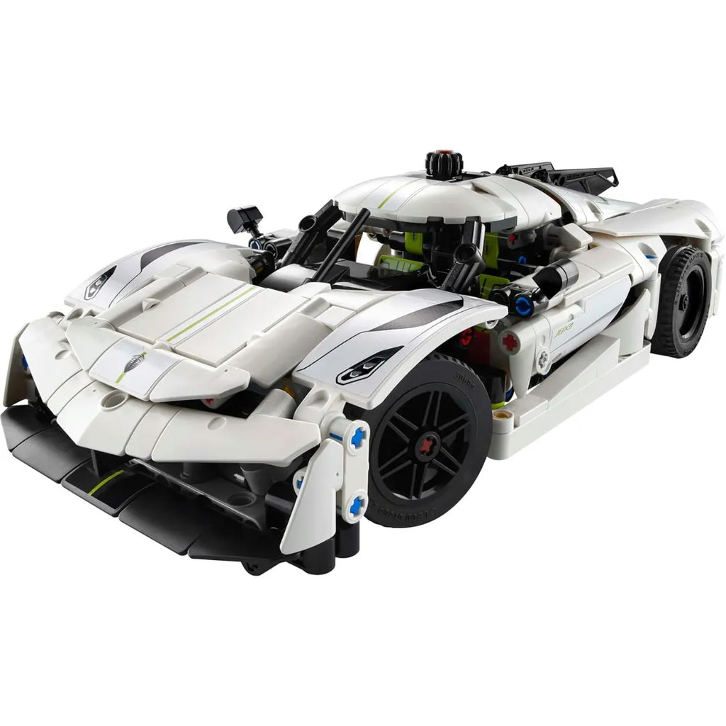 Lego Technic 42184 Koenigsegg Jesko Absolut White Hypercar - Naivri