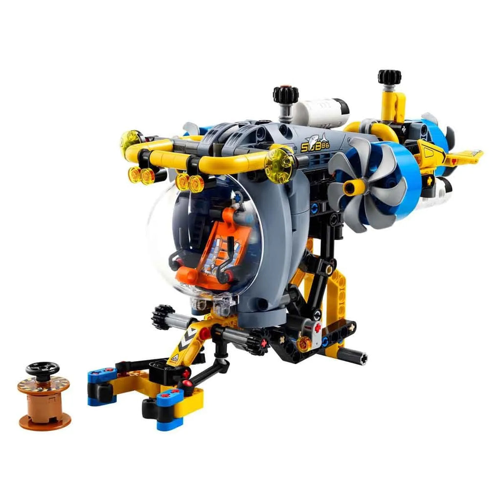 LEGO Technic 42201 Deep-Sea Research Submarine Toy Set for Kids - Naivri