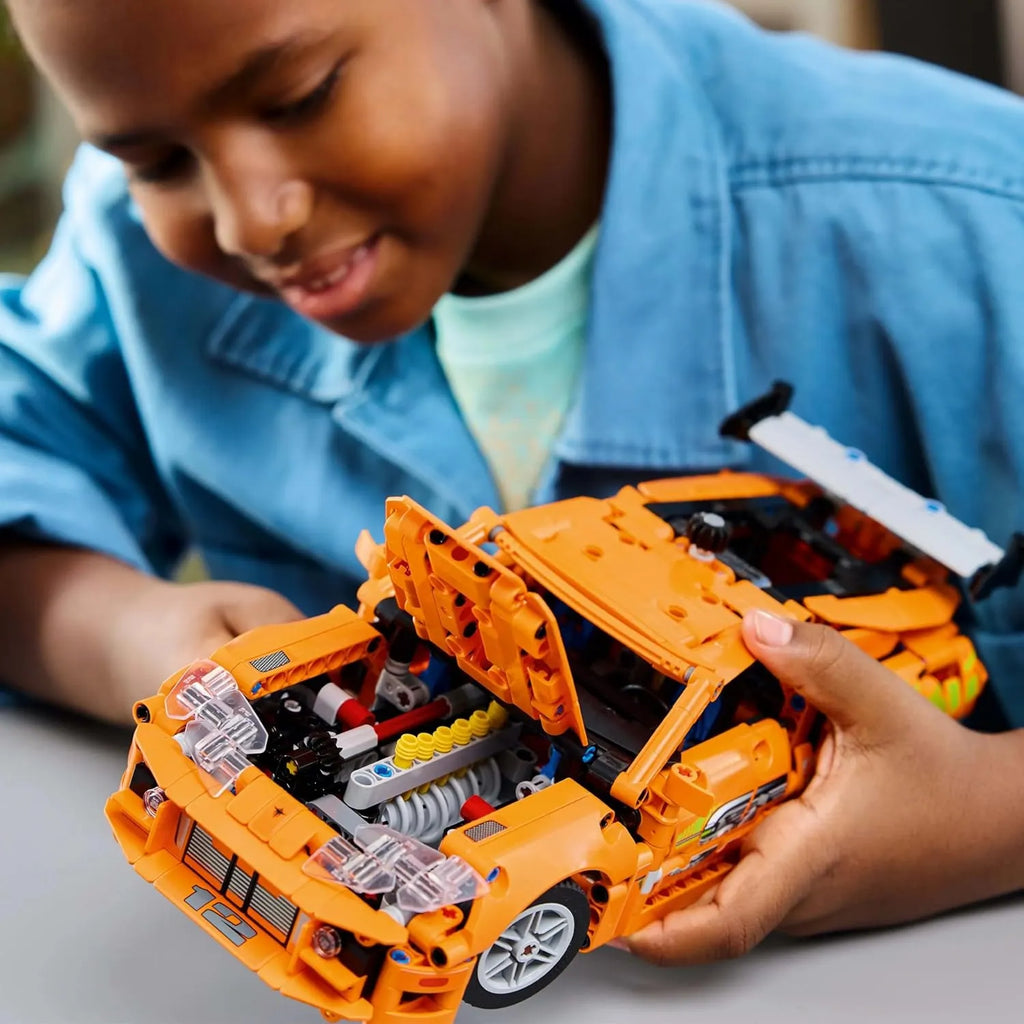 LEGO Technic Fast & Furious Toyota Supra MK4 | Car Model Kit 42204 | Building Blocks Toy for Kids 9+ | Gift for Movie Fans & Car Lovers - Naivri