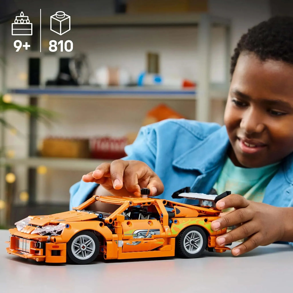 LEGO Technic Fast & Furious Toyota Supra MK4 | Car Model Kit 42204 | Building Blocks Toy for Kids 9+ | Gift for Movie Fans & Car Lovers - Naivri