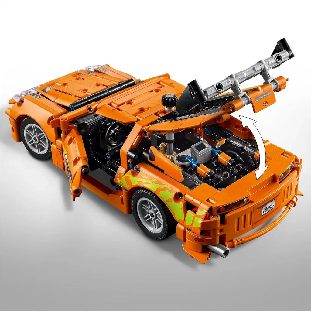 LEGO Technic Fast & Furious Toyota Supra MK4 | Car Model Kit 42204 | Building Blocks Toy for Kids 9+ | Gift for Movie Fans & Car Lovers - Naivri