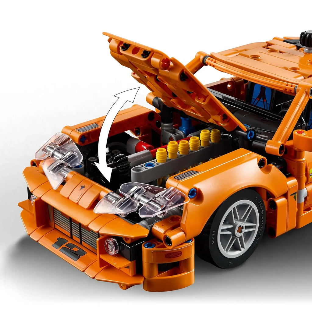 LEGO Technic Fast & Furious Toyota Supra MK4 | Car Model Kit 42204 | Building Blocks Toy for Kids 9+ | Gift for Movie Fans & Car Lovers - Naivri