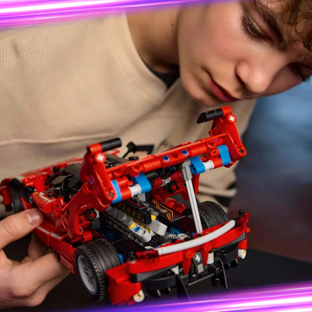 LEGO Technic Ferrari FXX K 42212 – Realistic STEM Model Car for Ages 10+ - Naivri