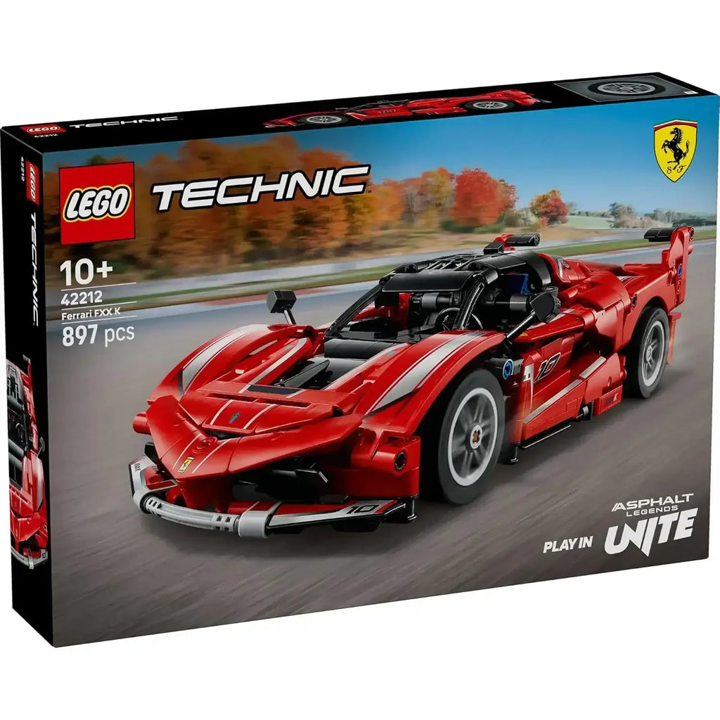 LEGO Technic Ferrari FXX K 42212 – Realistic STEM Model Car for Ages 10+ - Naivri