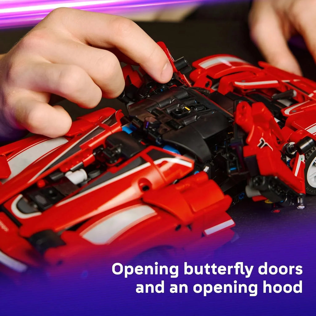 LEGO Technic Ferrari FXX K 42212 – Realistic STEM Model Car for Ages 10+ - Naivri