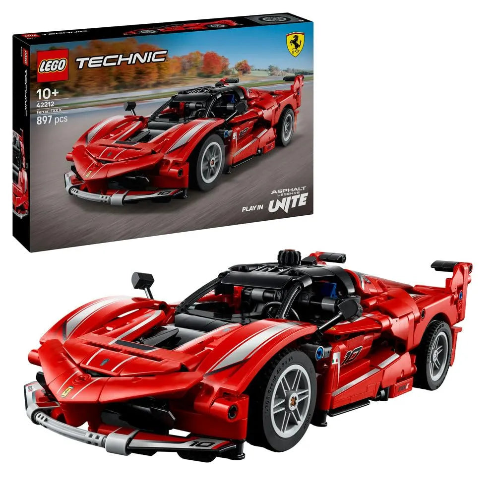 LEGO Technic Ferrari FXX K 42212 – Realistic STEM Model Car for Ages 10+ - Naivri