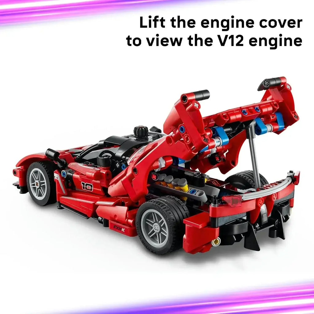 LEGO Technic Ferrari FXX K 42212 – Realistic STEM Model Car for Ages 10+ - Naivri