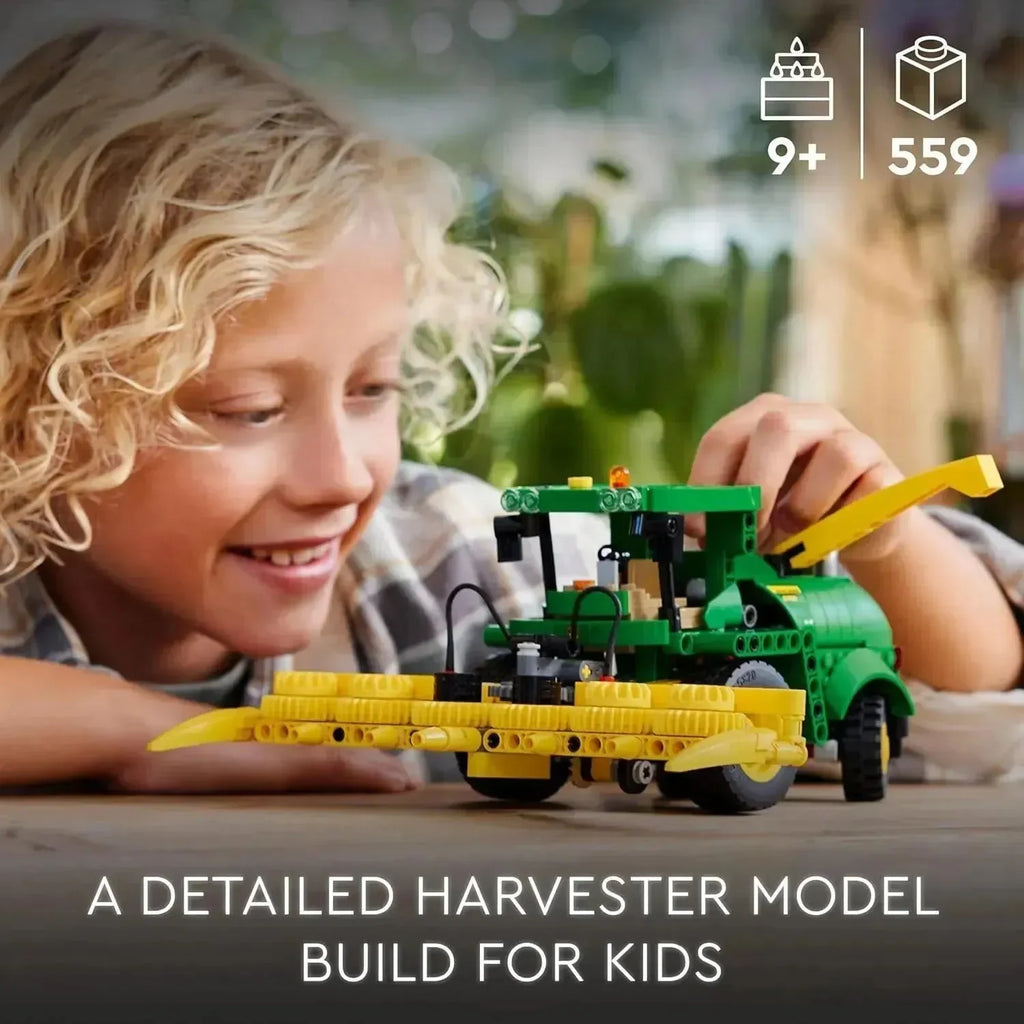 LEGO Technic John Deere 9700 Forage Harvester 42168 | Buildable Tractor Toy with Steering & Working Header | Age 9+ - Naivri