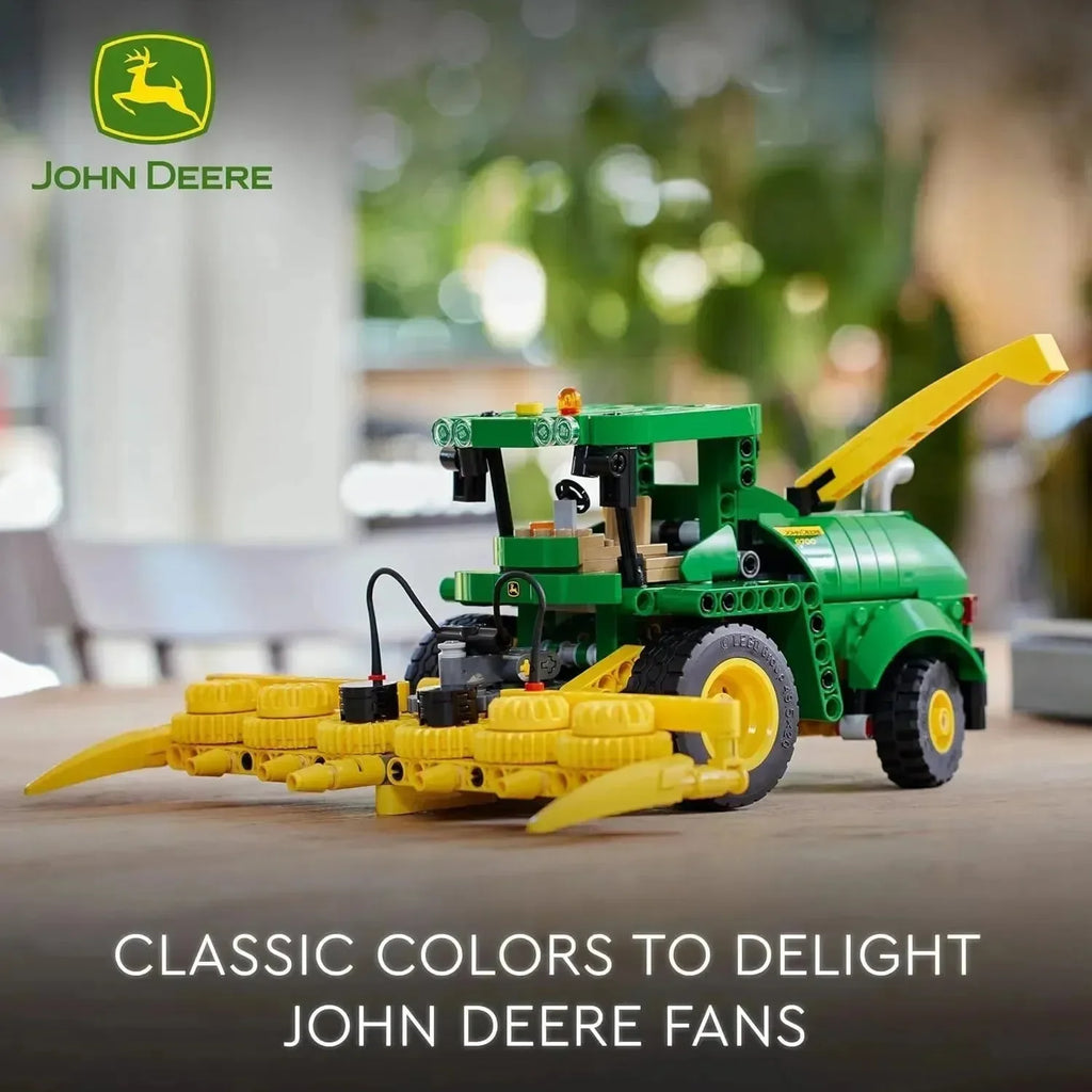 LEGO Technic John Deere 9700 Forage Harvester 42168 | Buildable Tractor Toy with Steering & Working Header | Age 9+ - Naivri