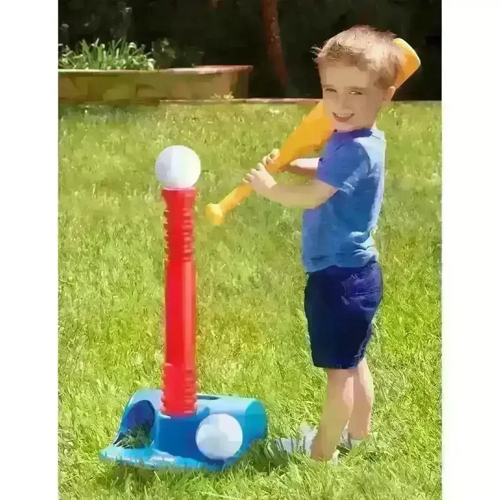 Little Tikes Tot Sports T-Ball Set – Adjustable Height T-Ball Kit for Toddlers and Preschoolers - Naivri