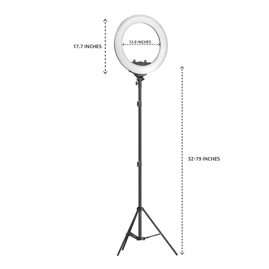 LJJ-45 LED Ring Light With Remote : Perfect for Photo Shoots and Captivating Reels - Naivri