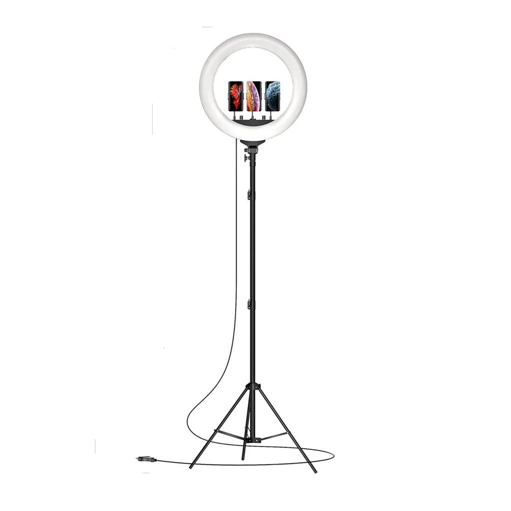 LJJ-45 LED Ring Light With Remote : Perfect for Photo Shoots and Captivating Reels - Naivri