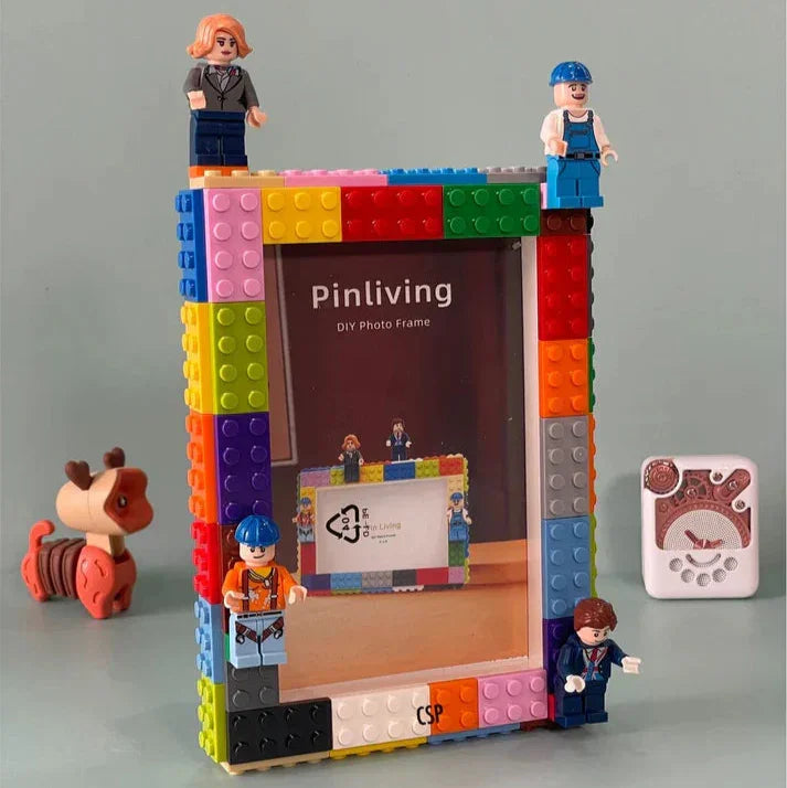 Lovely Lego Photo-Frame - 4x6” - Naivri