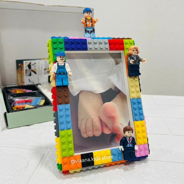 Lovely Lego Photo-Frame - 4x6” - Naivri