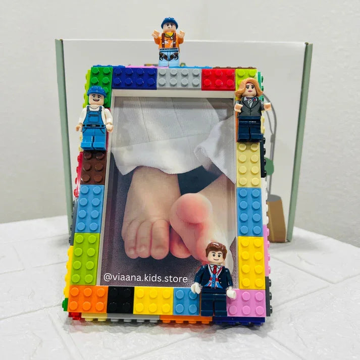 Lovely Lego Photo-Frame - 4x6” - Naivri