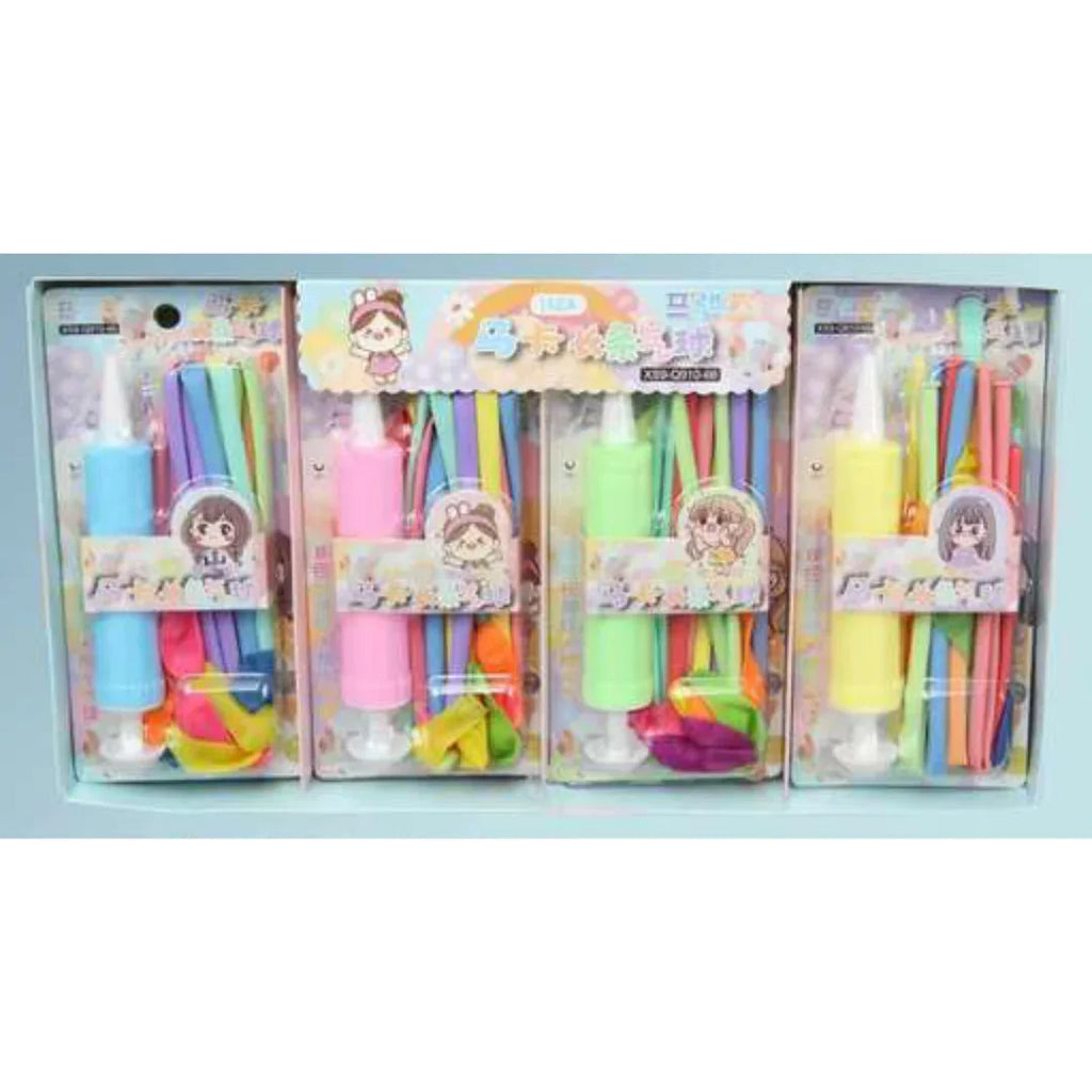 Maca Magic Balloon Pump Set – Creative Shape-Making Fun for Kids - Naivri