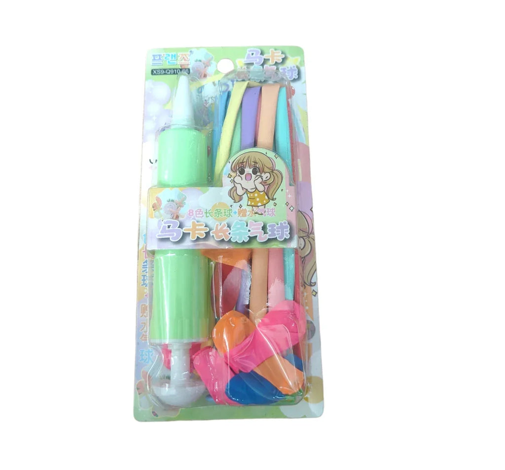 Maca Magic Balloon Pump Set – Creative Shape-Making Fun for Kids - Naivri