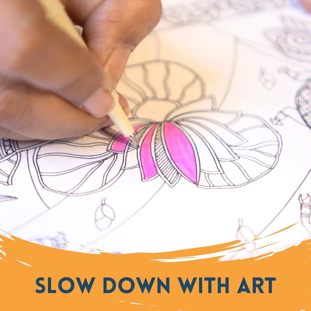Madhubani Magic DIY Art Kit: Unwind With An Iconic Indian Art Tradition - Naivri