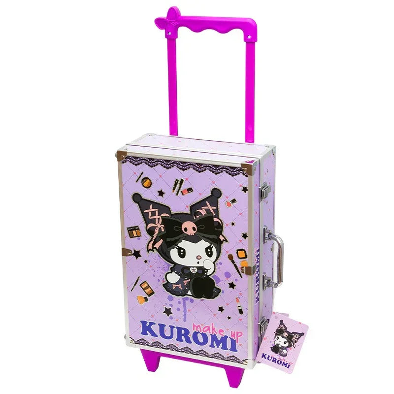 Magical Girl Makeup Trolley Collection | Fantasy Friends Makeup Trolley Set – Unicorn, Mermaid & Kuromi Editions - Naivri