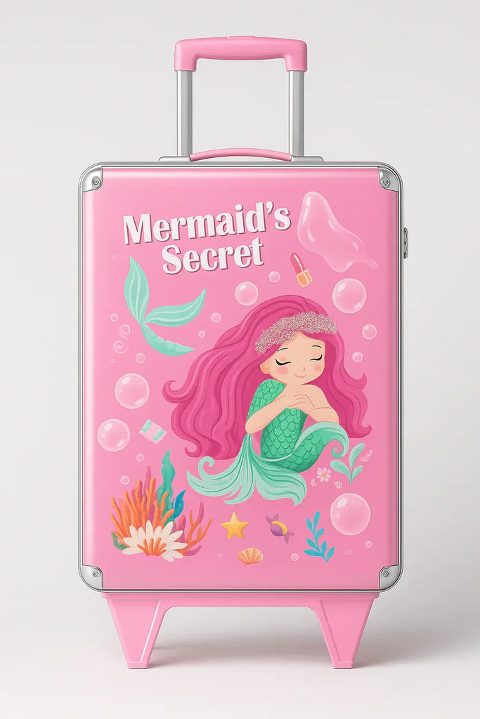 Magical Girl Makeup Trolley Collection | Fantasy Friends Makeup Trolley Set – Unicorn, Mermaid & Kuromi Editions - Naivri