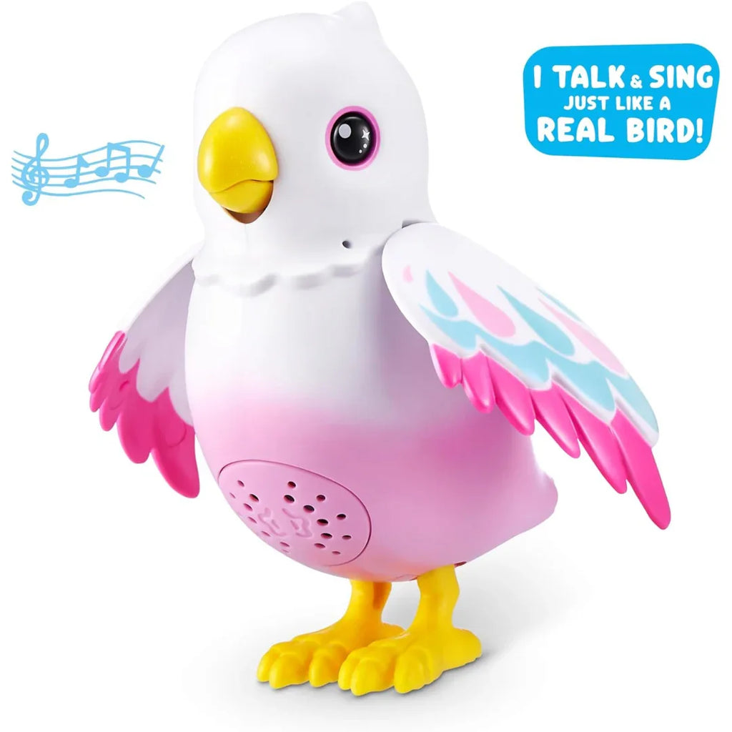 ZURU Pets Alive Magical Talking Parrot – Interactive Singing & Repeating Bird Toy (3+ Years) - Naivri