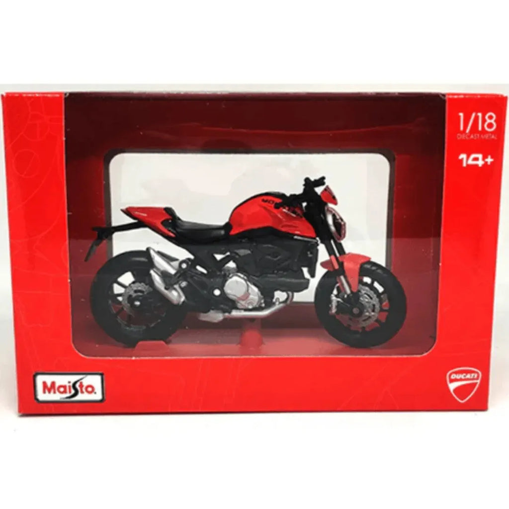 Maisto Ducati Monster Plus Scale 1:18 Motorcycle - Naivri