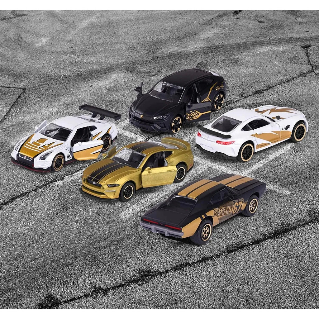 Majorette Limited Edition 9 – Set of 5 Die-Cast Camouflage Vehicles for Kids Aged 3+, With Rotating Wheels, Opening Parts & Suspension – Multicolor - Naivri
