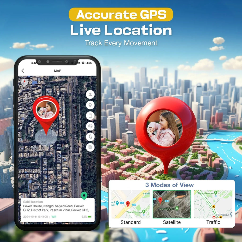 Mario Smart Watch Phone For Kids - Naivri