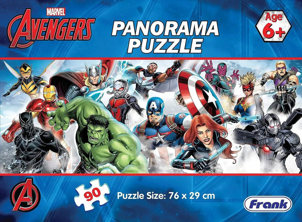 Marvel Avengers Panorama Jigsaw Puzzle 90pcs 90159 - Naivri