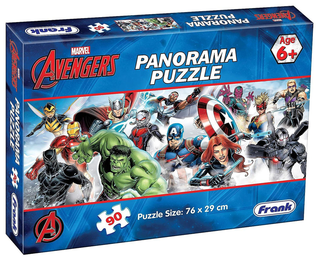 Marvel Avengers Panorama Jigsaw Puzzle 90pcs 90159 - Naivri